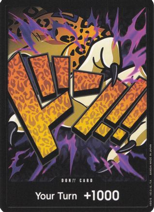 DON!! Card (Rob Lucci) Foil - PRB01