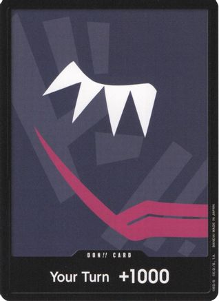 DON!! Card (Rosinante) Foil - PRB01