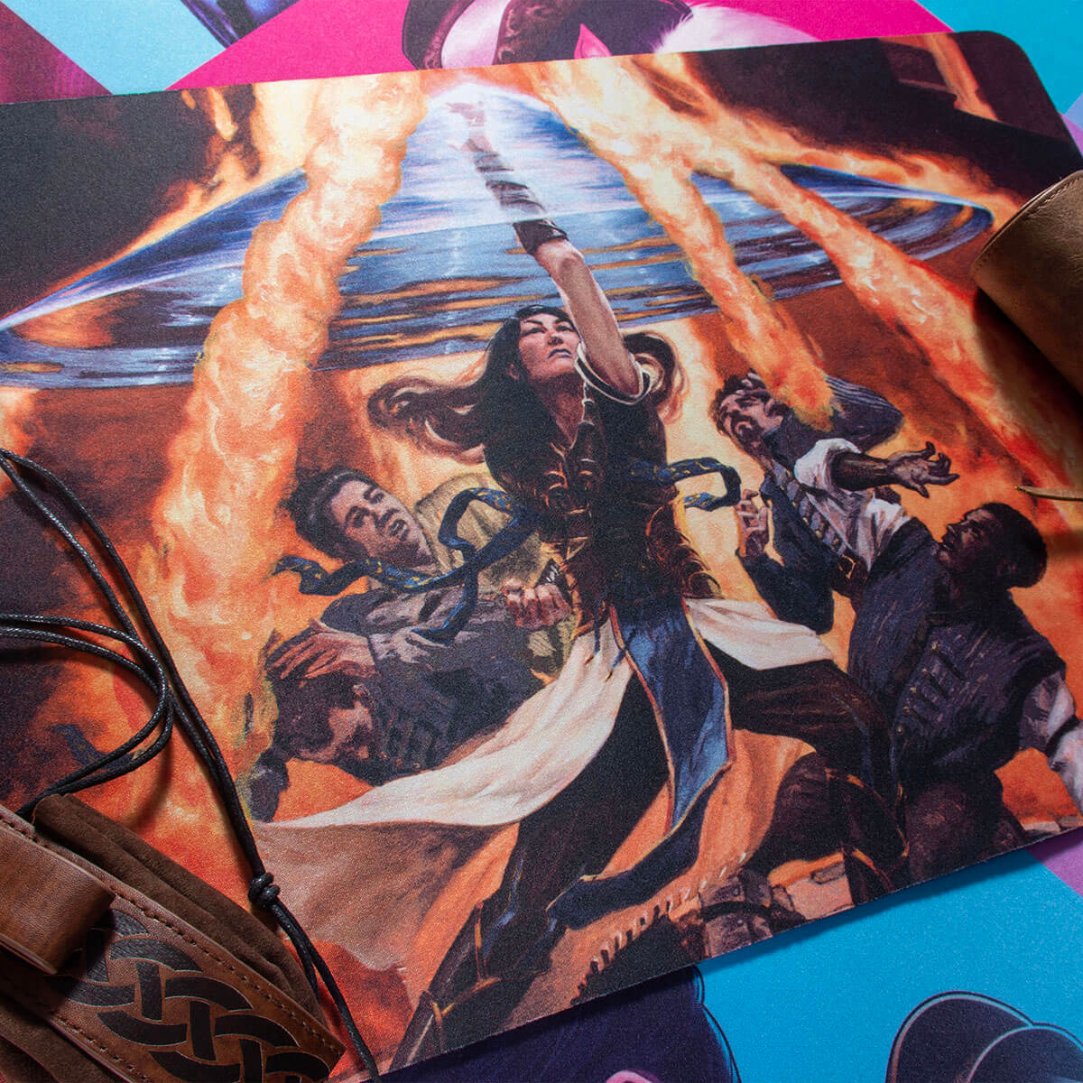 Commander Masters Playmat Fierce Guardianship-Silver Goblin