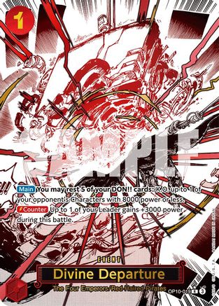 Divine Departure (Parallel) (OP10-019) Foil
