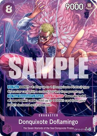 Donquixote Doflamingo (Parallel) (OP10-071) Foil