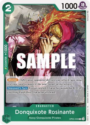Donquixote Rosinante (OP05-030) Foil