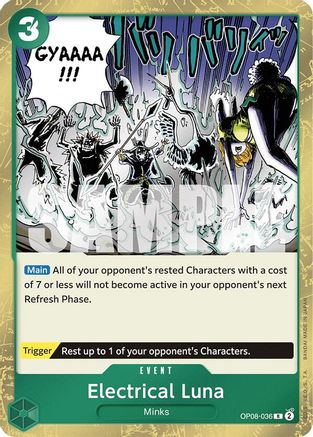 Electrical Luna (OP08-036) Foil