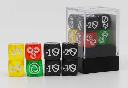 Flesh and Blood - Small Clear Dice Set (16mm)