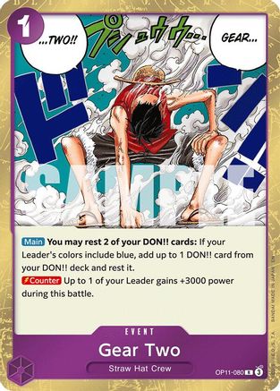 Gear Two (OP11-080) Foil
