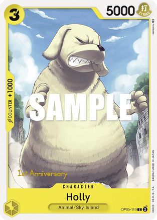Holly (OP05-110) 1st Anniversary Tournament Cards