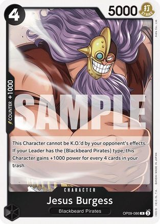 Jesus Burgess (OP09-086) Foil