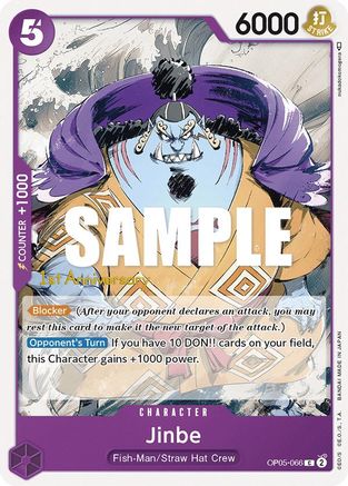 Jinbe (OP05-066) 1st Anniversary Tournament Cards
