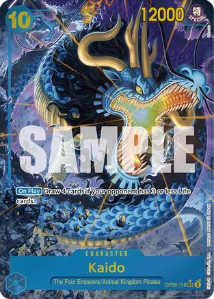 Kaido (Alternate Art) (OP05-118) Foil
