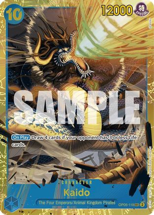 Kaido (Reprint) (OP05-118) Foil