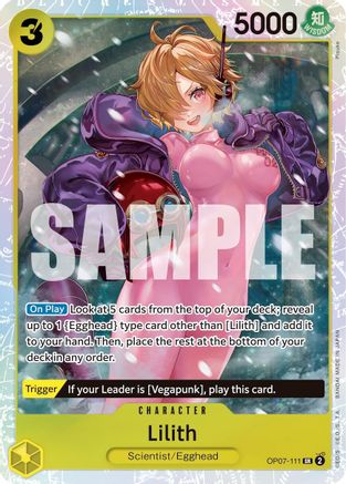 Lilith (OP07-111) Foil