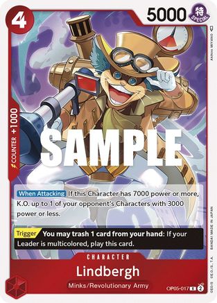 Lindbergh (OP05-017) Foil