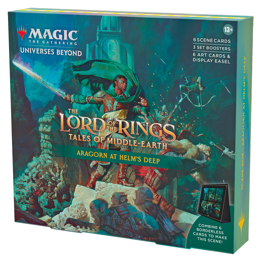 The Lord of the Rings: Tales of Middle-earth Scene Box - Aragorn at Helm’s Deep