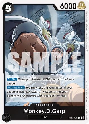 Monkey.D.Garp (EB02-049) Foil
