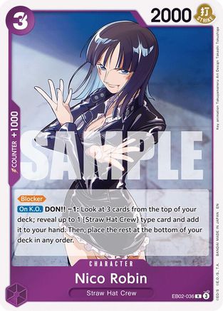 Nico Robin (EB02-036) Foil