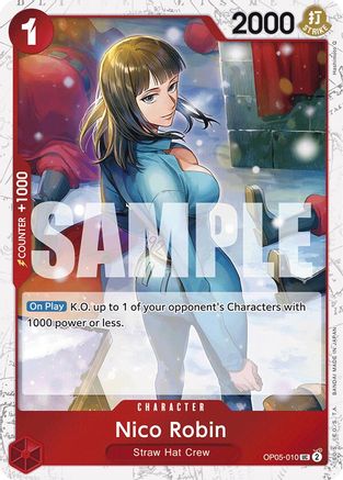 Nico Robin (Jolly Roger Foil) (OP05-010) Foil