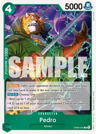 Pedro (OP08-030) Foil