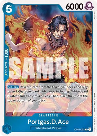 Portgas.D.Ace (OP08-052) Foil