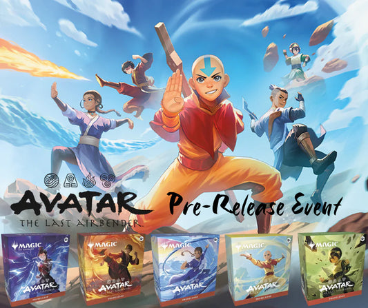 Avatar The Last Airbender Saturday Sealed Prerelease - 15 Nov 2025