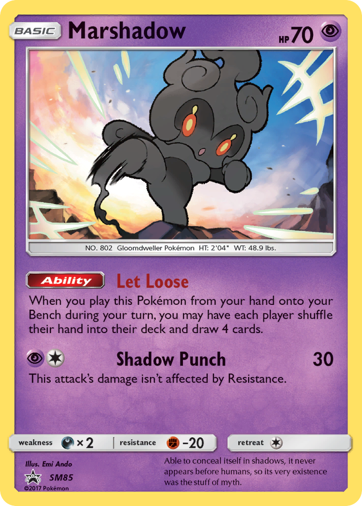 Marshadow - SM85 (SM85) Holofoil - SM Promos