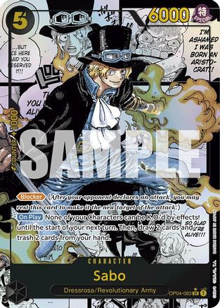 Sabo (Manga) (OP04-083) Foil