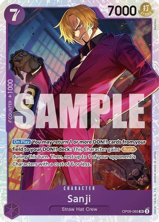 Sanji (OP09-065) Foil