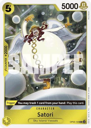 Satori (Reprint) (OP05-105) Foil
