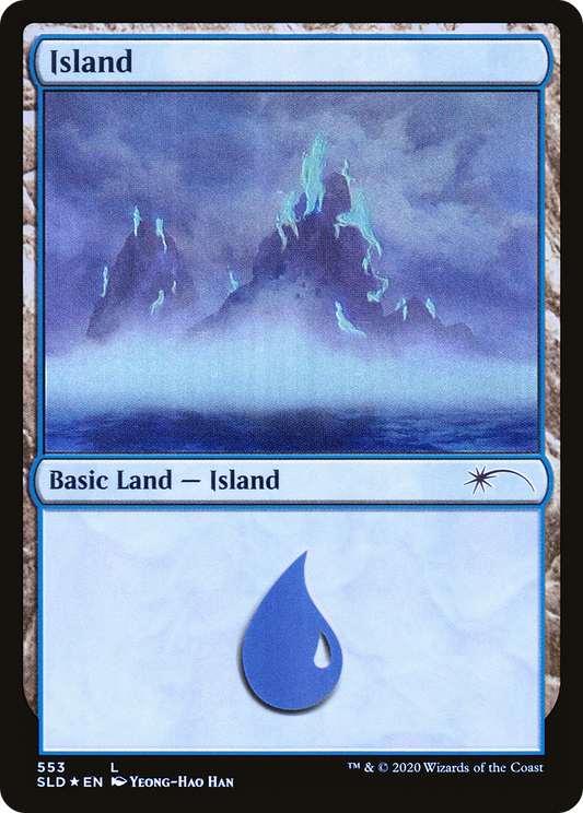 Island (553) Foil - Secret Lair Drop