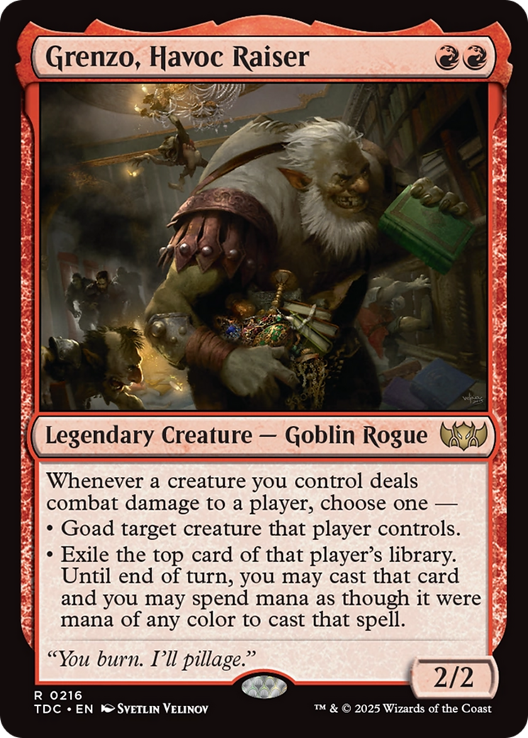 Grenzo, Havoc Raiser (216) - Commander: Tarkir: Dragonstorm