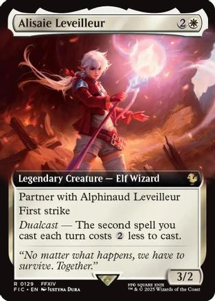 Alisaie Leveilleur (Extended Art) (129) Foil - Commander: FINAL FANTASY