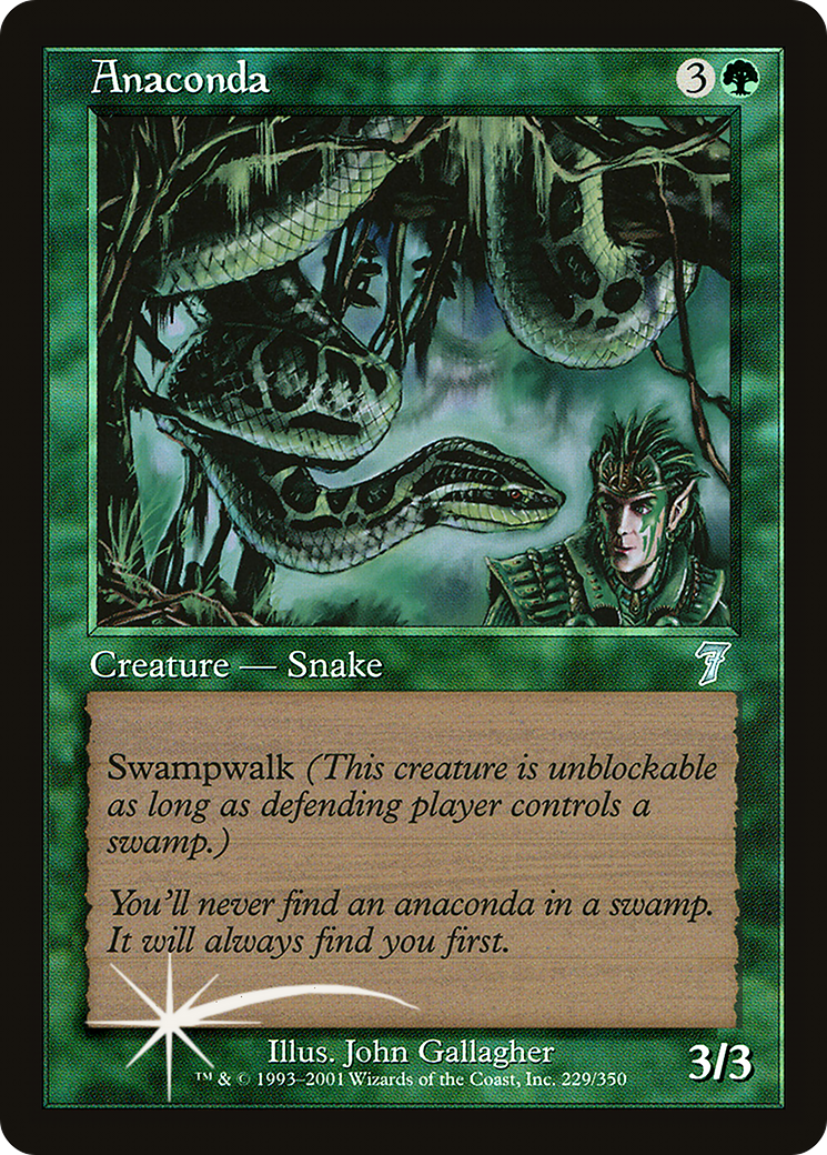 Anaconda (229) Foil - Seventh Edition