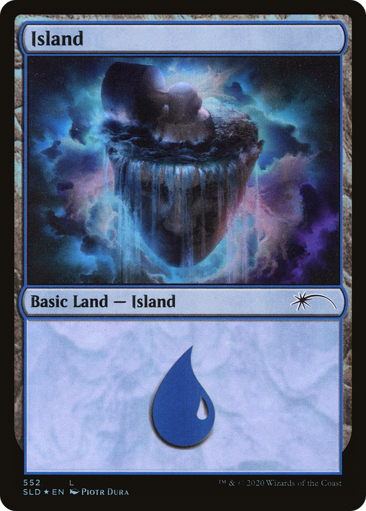 Island (552) Foil - Secret Lair Drop