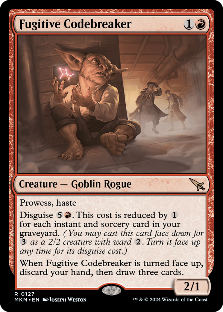 Fugitive Codebreaker (127)