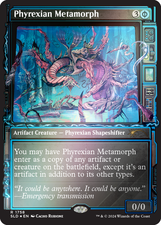 Phyrexian Metamorph (Rainbow Foil) (1758) Foil - Secret Lair Drop Series