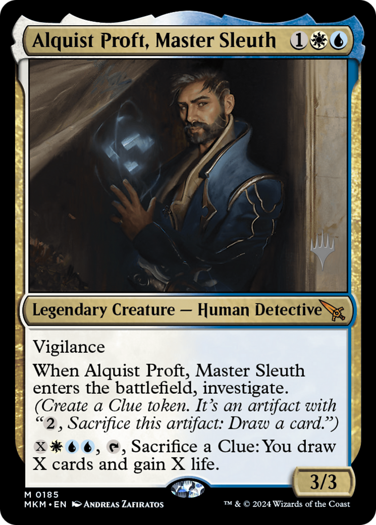 Alquist Proft, Master Sleuth (185P)