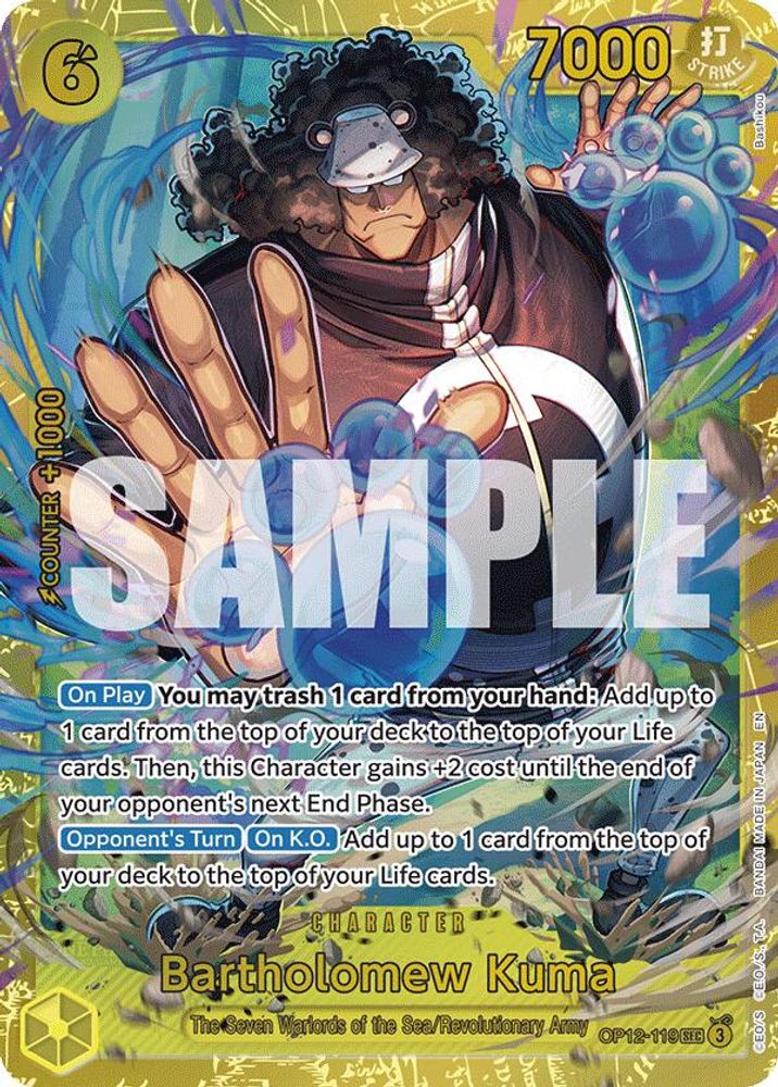 Bartholomew Kuma (OP12-119) Foil