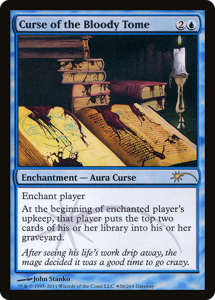 Curse of the Bloody Tome (080) Foil - Wizards Play Network 2011