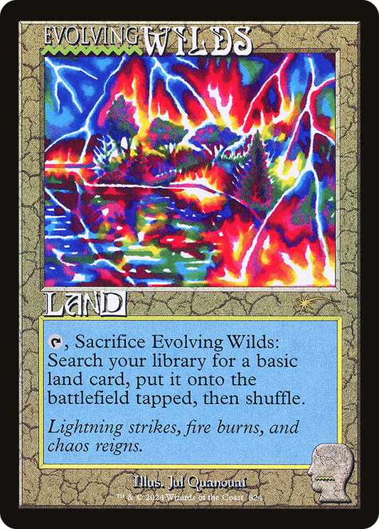 Evolving Wilds (Retro) (824) Foil - Secret Lair Drop
