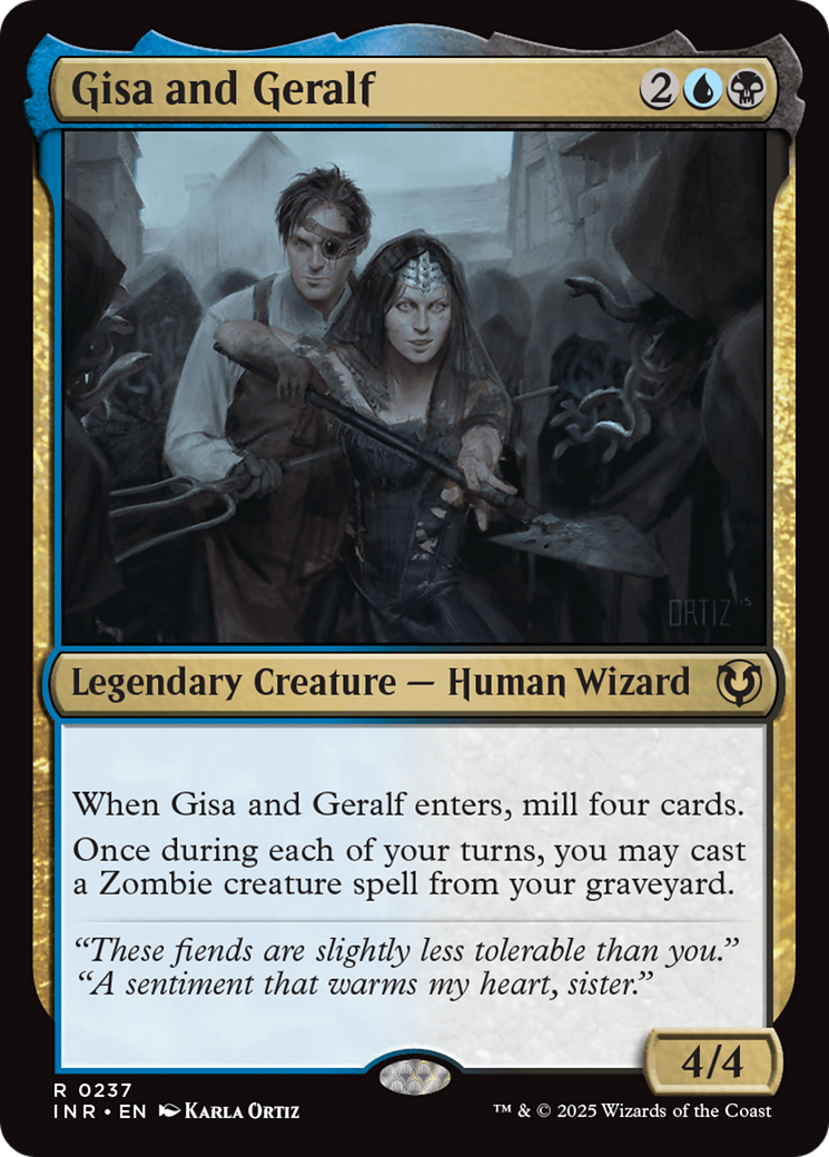 Gisa and Geralf Foil (237) - Innistrad Remastered
