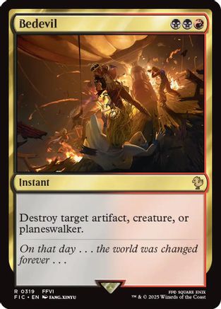 Bedevil (319) - Commander: FINAL FANTASY