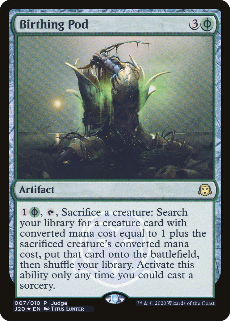 Birthing Pod (007) Foil - Judge Gift Cards 2020