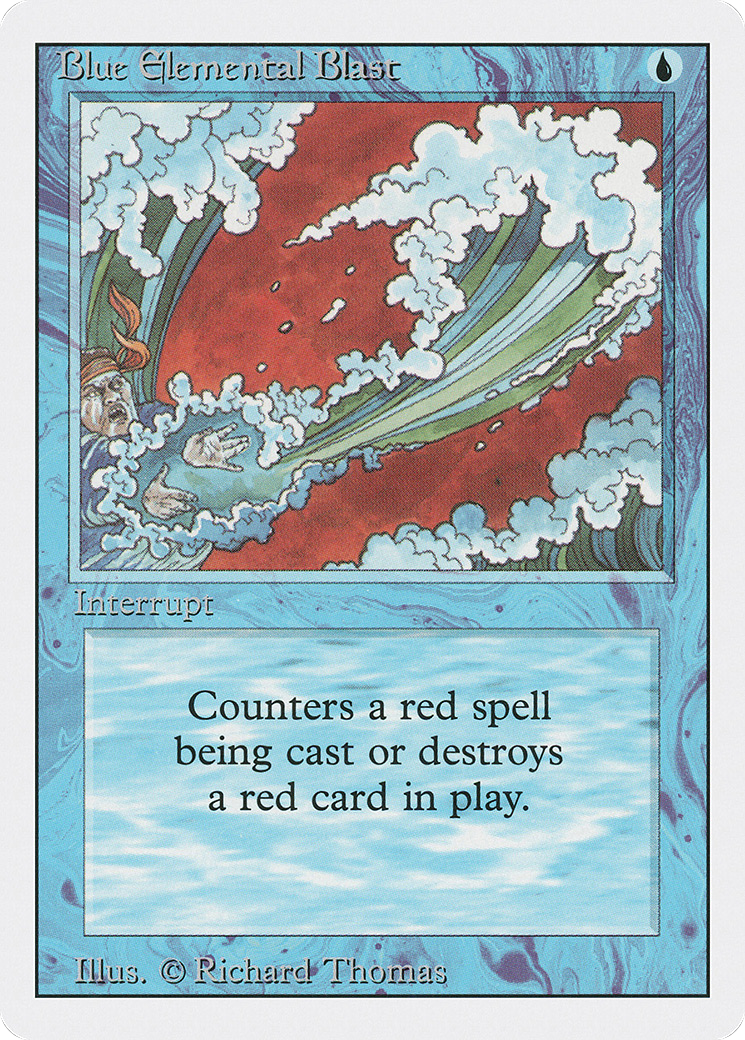 Blue Elemental Blast (049) - Revised Edition
