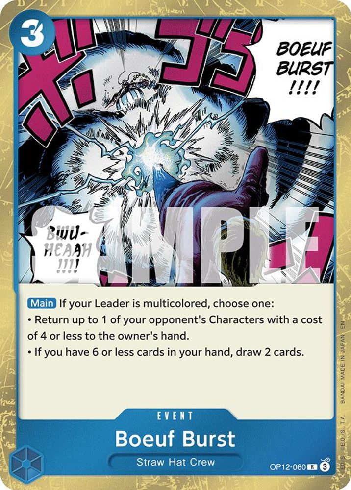 Boeuf Burst (OP12-060) Foil