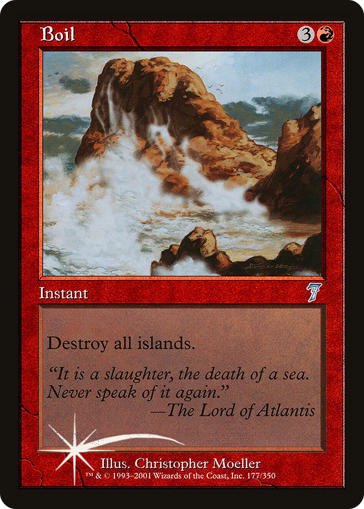 Boil (177) Foil - Seventh Edition