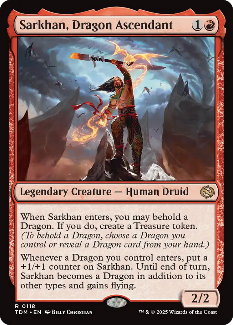Sarkhan, Dragon Ascendant (118) - Tarkir: Dragonstorm
