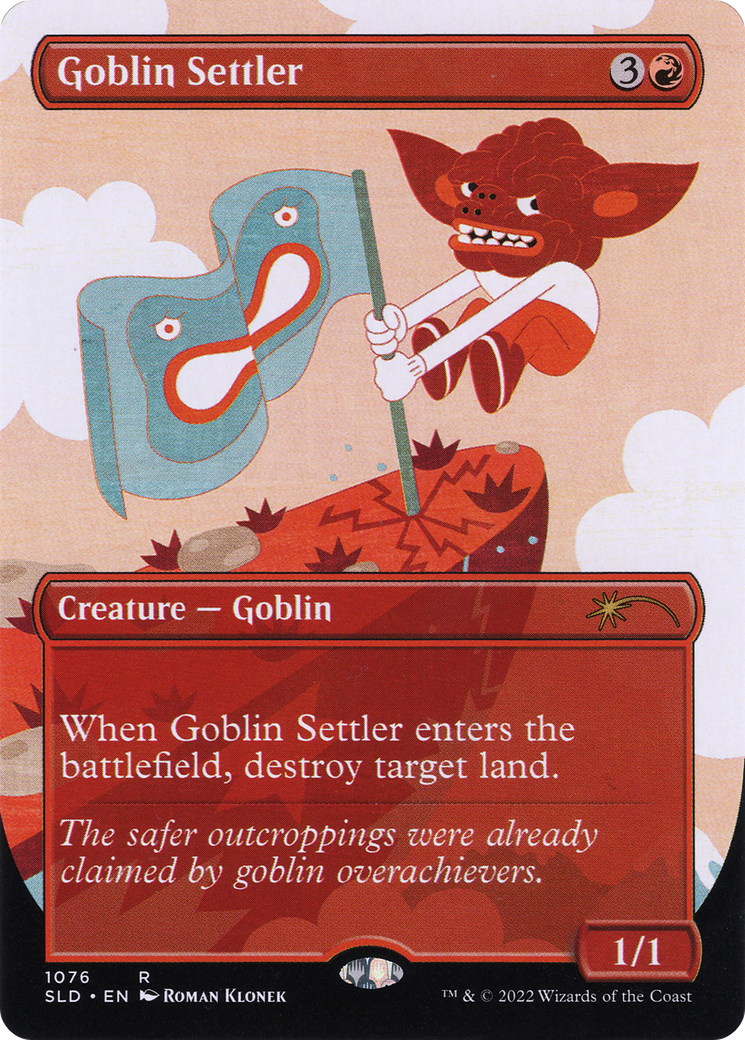 Goblin Settler (1076) Foil - Secret Lair Drop