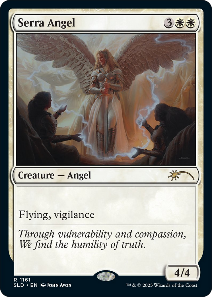Serra Angel (1161) Foil - Secret Lair Drop