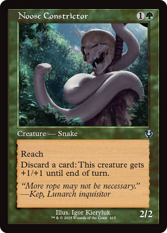 Noose Constrictor (Retro Frame) (415) - Innistrad Remastered