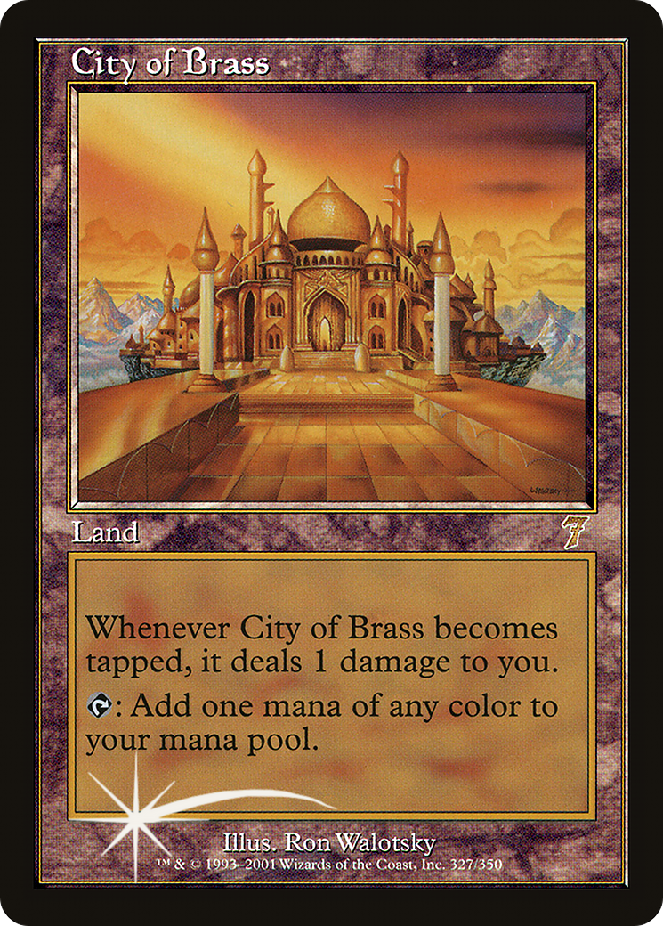 City of Brass (327) Foil - Seventh Edition
