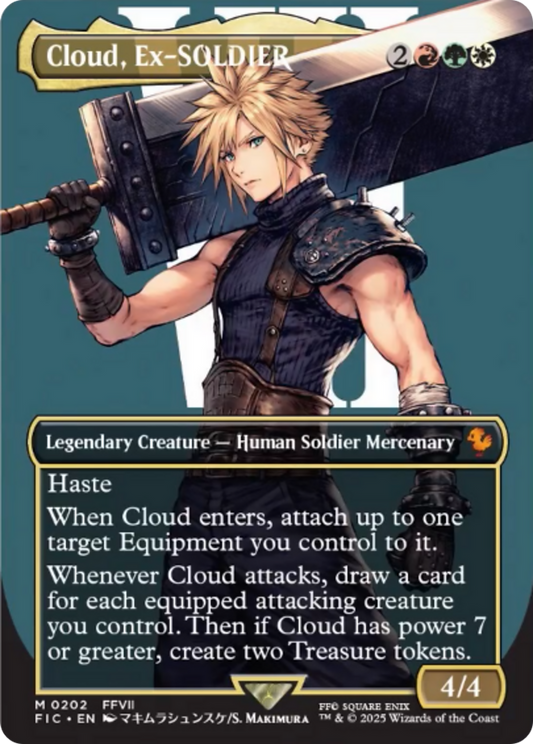Cloud, Ex-SOLDIER (Borderless) (202) - Commander: FINAL FANTASY